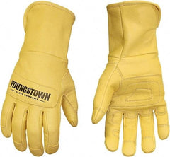 Youngstown - Size L, Leather or Synthetic Leather, Arc Flash Gloves - Unlined, 20.8 cal/Sq cm Max Arc Protection, HRC 2, NFPA70E - Americas Tooling