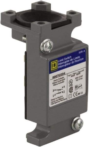 Square D - 4.2 Inch Long, Zinc Body, Limit Switch Plug In Unit - For Use with 9007, 9007C - Americas Tooling