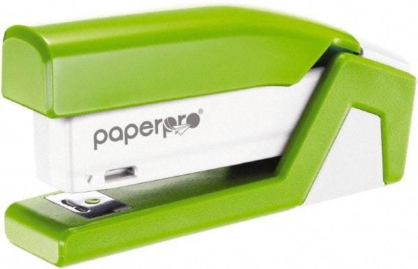 PaperPro - 20 Sheet Half Strip Stapler - Green - Americas Tooling