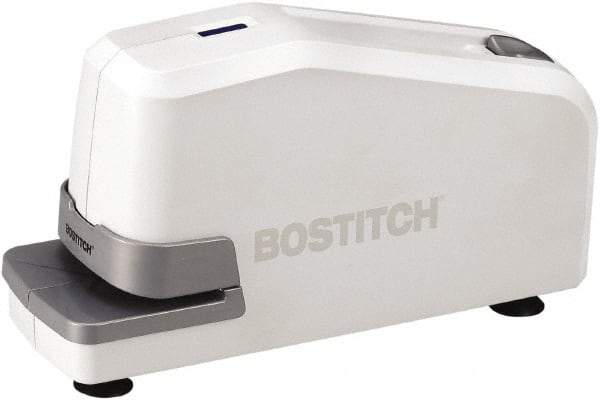 Stanley Bostitch - 25 Sheet Flat-Clinch Electric Stapler - White - Americas Tooling