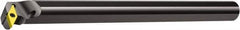 Sandvik Coromant - 1.7047" Min Bore Diam, 12" OAL, 1-1/4" Shank Diam, A..SVUBR/L Indexable Boring Bar - Screw-On Holding Method - Americas Tooling