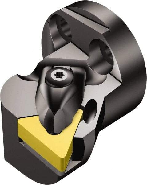 Sandvik Coromant - Right Hand Cut, Size 32, TNMG 332 Insert Compatiblity, Modular Turning & Profiling Cutting Unit Head - 22mm Ctr to Cutting Edge, 36mm Head Length, Through Coolant, Series T-Max P - Americas Tooling