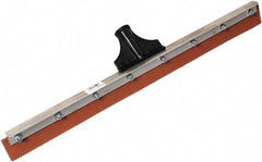 SEYMOUR-MIDWEST - 24-3/8" Rubber Blade Floor Squeegee - Threaded End, Single Edge, Aluminum Holder - Americas Tooling