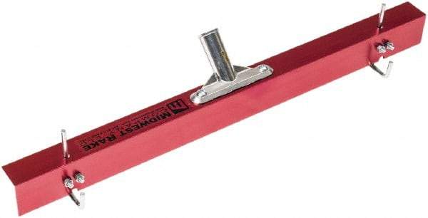 SEYMOUR-MIDWEST - Sled Style Gauge Rake - 24" Wide, Aluminum Head - Americas Tooling