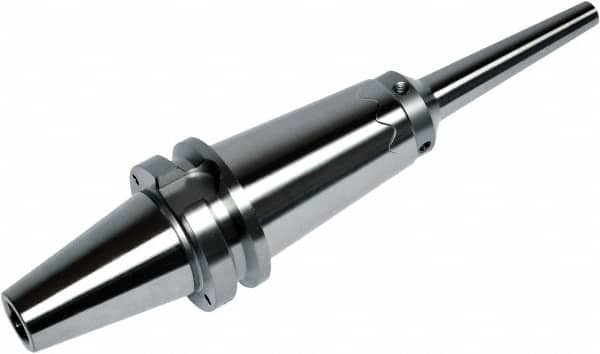 HAIMER - 5mm Hole Diam, SK40 Taper Shank Shrink Fit Tool Holder & Adapter - 130mm Projection, 11mm Nose Diam, 50mm Clamping Depth, 25,000 RPM, Through Coolant - Exact Industrial Supply