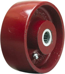 Hamilton - 5 Inch Diameter x 2-1/2 Inch Wide, Ductile Iron Caster Wheel - 2,500 Lb. Capacity, 3-1/4 Inch Hub Length, 1-15/16 Inch Axle Diameter, Plain Bore Bearing - Americas Tooling