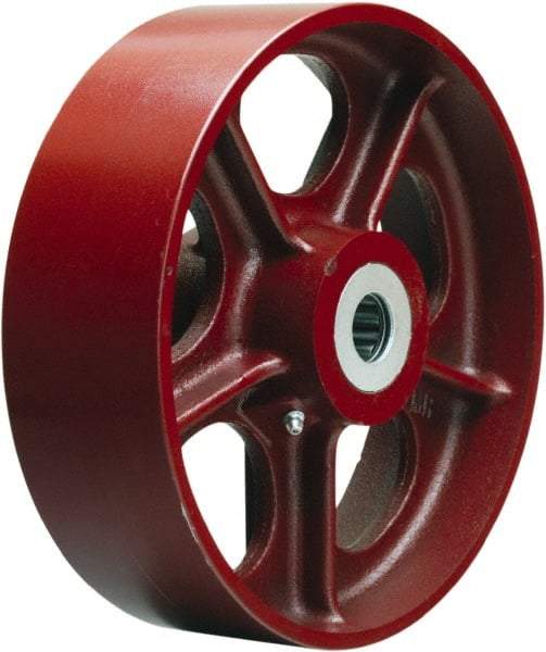 Hamilton - 11 Inch Diameter x 3 Inch Wide, Cast Iron Caster Wheel - 4,000 Lb. Capacity, 3-1/4 Inch Hub Length, 1-1/4 Inch Axle Diameter, Tapered Roller Bearing - Americas Tooling