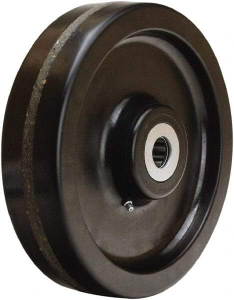 Hamilton - 10 Inch Diameter x 2-1/2 Inch Wide, Phenolic Caster Wheel - 2,500 Lb. Capacity, 3-1/4 Inch Hub Length, 1-15/16 Inch Axle Diameter, Plain Bore Bearing - Americas Tooling