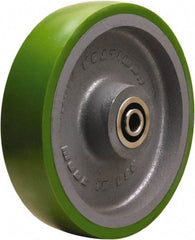 Hamilton - 10 Inch Diameter x 2-1/2 Inch Wide, Polyurethane on Cast Iron Caster Wheel - 2,500 Lb. Capacity, 3-1/2 Inch Hub Length, 3/4 Inch Axle Diameter, Sealed Precision Ball Bearing - Americas Tooling