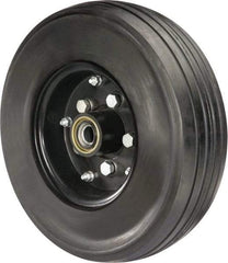 Hamilton - 16 Inch Diameter x 5-1/8 Inch Wide, Rubber Caster Wheel - 2,900 Lb. Capacity, 4-1/2 Inch Hub Length, 1 Inch Axle Diameter, Tapered Roller Bearing - Americas Tooling