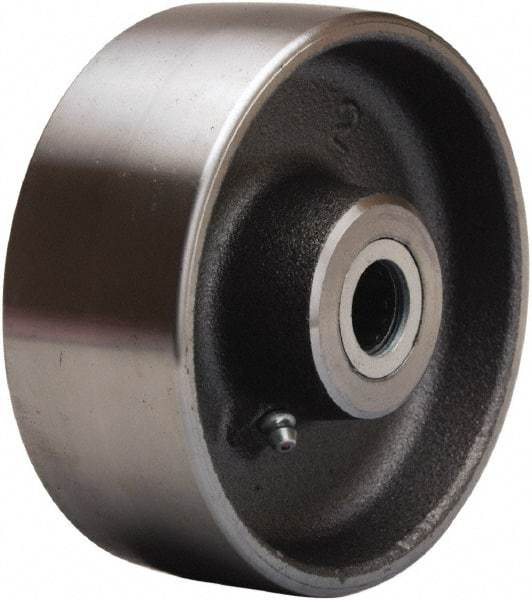 Hamilton - 5 Inch Diameter x 2 Inch Wide, Forged Steel Caster Wheel - 2,000 Lb. Capacity, 2-1/4 Inch Hub Length, 1/2 Inch Axle Diameter, Tapered Roller Bearing - Americas Tooling