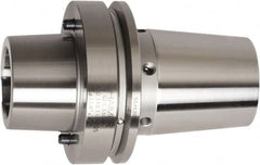 HAIMER - 1-1/4" Hole Diam, HSK80F Taper Shank Shrink Fit Tool Holder & Adapter - 88.9mm Projection, 1.772" Nose Diam, 2.56" Clamping Depth, 33,000 RPM, Through Coolant - Exact Industrial Supply