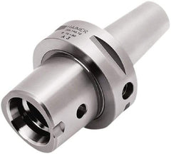 HAIMER - 16mm Hole Diam, C6 Taper Shank Shrink Fit Tool Holder & Adapter - 100mm Projection, 27mm Nose Diam, 50mm Clamping Depth, 25,000 RPM - Exact Industrial Supply