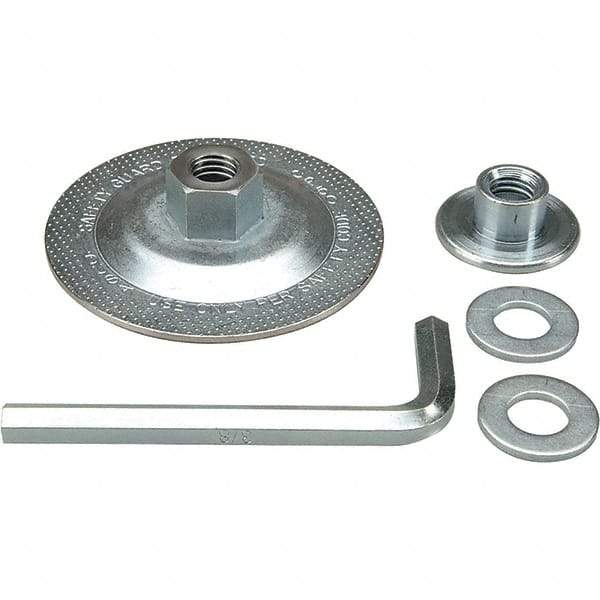 Dynabrade - 5" Diam Angle & Disc Grinder Wheel Mount Adapter Kit - For Use with Disc Grinders - Americas Tooling