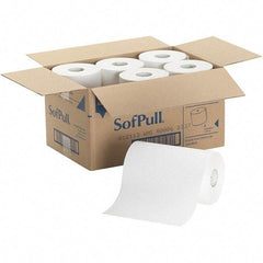 Georgia Pacific - Hard Roll of 1 Ply White Paper Towels - 9" Wide, 400' Roll Length - Americas Tooling