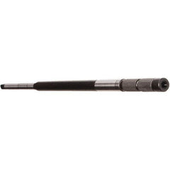 Emuge - M14mm Tap, 12.9921 Inch Overall Length, 0.7087 Inch Max Diameter, Tap Extension - 0.4331 Inch Tap Shank Diameter, 0.4331, 0.7087 Inch Extension Shank Diameter, 0.3543 Inch Extension Square Size, 35mm Tap Depth - Americas Tooling