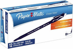 Paper Mate - 1mm Ball Point Stick Pen - Blue - Americas Tooling