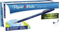 Paper Mate - 0.8mm Ball Point Stick Pen - Blue - Americas Tooling