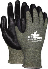 MCR Safety - Size L, Arc Flash Gloves - 1 cal/Sq cm Max Arc Protection, HRC 1 - Americas Tooling