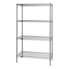 Quantum Storage - Wire Shelving Type: Wire Shelving - Starter Unit Starter or Add-On: Starter - Americas Tooling