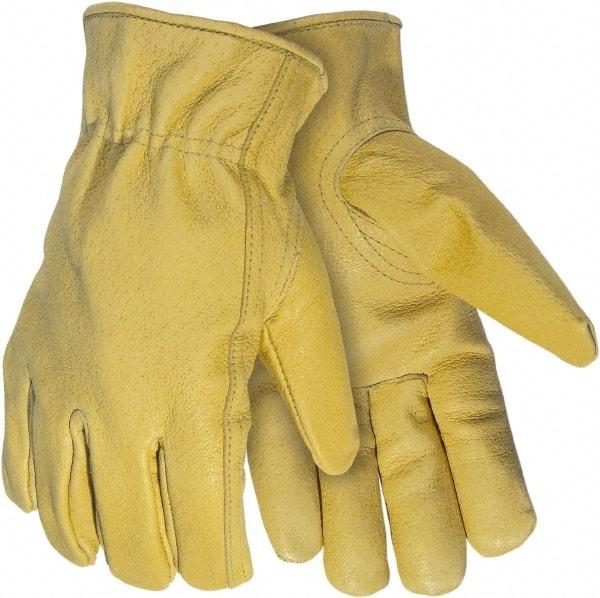 MCR Safety - Size M General Protection Work Gloves - For Work & Driver, Uncoated, Natural, Paired - Americas Tooling