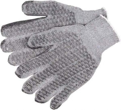 MCR Safety - Size M General Protection Work Gloves - For General Purpose, Knit Wrist Cuff, Gray, Paired - Americas Tooling