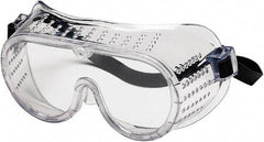 MCR Safety - Clear Lenses, Frameless Safety Glasses - Scratch Resistant, Size Universal, Wrap Around - Americas Tooling