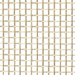 Value Collection - 36 Gage, 0.009 Inch Wire Diameter, 50 x 50 Mesh per Linear Inch, Brass, Wire Cloth - 0.011 Inch Opening Width, 36 Inch Wide, Cut to Length - Americas Tooling