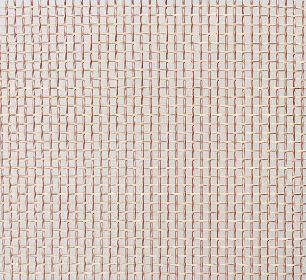 Value Collection - 39 Gage, 0.0075 Inch Wire Diameter, 60 x 60 Mesh per Linear Inch, Copper, Wire Cloth - 0.009 Inch Opening Width, 36 Inch Wide, Cut to Length - Americas Tooling