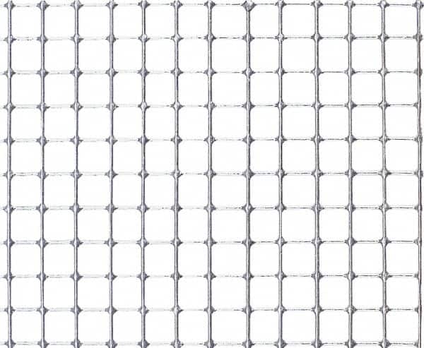Value Collection - 18 Gage, 0.047 Inch Wire Diameter, 3 x 3 Mesh per Linear Inch, Stainless Steel, Welded Fabric Wire Cloth - 0.287 Inch Opening Width, 36 Inch Wide, Cut to Length - Americas Tooling