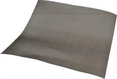 Value Collection - 39 Gage, 0.01 Inch Wire Diameter, 40 x 40 Mesh per Linear Inch, Steel, Wire Cloth - 0.015 Inch Opening Width, 12 Inch Wide x 12 Inch Stock Length - Americas Tooling