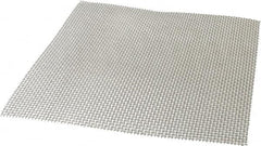 Value Collection - 18 Gage, 0.047 Inch Wire Diameter, 6 x 6 Mesh per Linear Inch, Stainless Steel, Wire Cloth - 0.12 Inch Opening Width, 12 Inch Wide x 12 Inch Stock Length - Americas Tooling