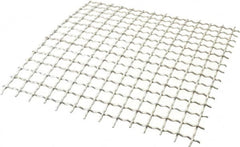 Value Collection - 11 Gage, 0.12 Inch Wire Diameter, 3/4 x 3/4 Mesh per Linear Inch, Stainless Steel, Wire Cloth - 0.63 Inch Opening Width, 12 Inch Wide x 12 Inch Stock Length - Americas Tooling