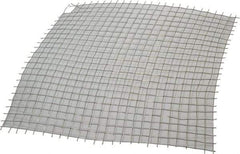 Value Collection - 18 Gage, 0.047 Inch Wire Diameter, 2 x 2 Mesh per Linear Inch, Stainless Steel, Wire Cloth - 0.453 Inch Opening Width, 12 Inch Wide x 12 Inch Stock Length - Americas Tooling