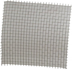 Value Collection - 16 Gage, 0.063 Inch Wire Diameter, 2 x 2 Mesh per Linear Inch, Stainless Steel, Wire Cloth - 0.437 Inch Opening Width, 12 Inch Wide x 12 Inch Stock Length - Americas Tooling