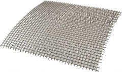 Value Collection - 14 Gage, 0.08 Inch Wire Diameter, 3 x 3 Mesh per Linear Inch, Stainless Steel, Wire Cloth - 0.253 Inch Opening Width, 12 Inch Wide x 12 Inch Stock Length - Americas Tooling