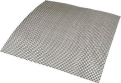 Value Collection - 16 Gage, 0.063 Inch Wire Diameter, 6 x 6 Mesh per Linear Inch, Stainless Steel, Wire Cloth - 0.104 Inch Opening Width, 12 Inch Wide x 12 Inch Stock Length - Americas Tooling