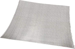 Value Collection - 20 Gage, 0.035 Inch Wire Diameter, 10 x 10 Mesh per Linear Inch, Stainless Steel, Wire Cloth - 0.065 Inch Opening Width, 12 Inch Wide x 12 Inch Stock Length - Americas Tooling