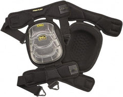 CLC - Size Universal, Buckle Straps, Knee Pad - Gel Padding, Black, 2 Fabric Straps, Polyurethane Cover - Americas Tooling