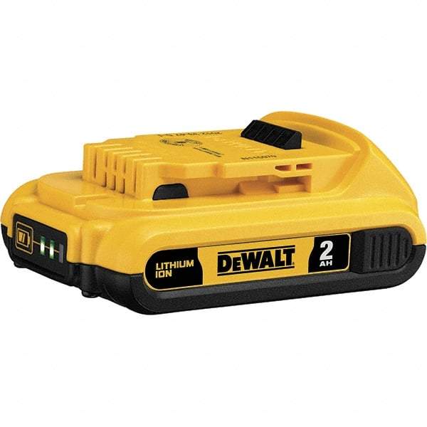 DeWALT - 20 Volt Lithium-Ion Power Tool Battery - 2 Ahr Capacity, 35 min Charge Time, Series XR - Americas Tooling