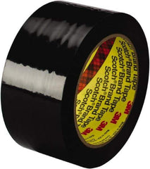 3M - 36 Yds. x 2", Black Polyethylene Film Tape - 483 Series, 5 mil Thick, 10 Lb./Inch Tensile Strength - Americas Tooling