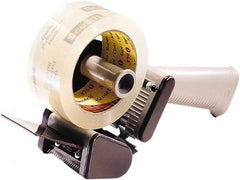 3M - 2" Wide, Pistol Grip Style, Handheld Tape Dispenser - For Use with Box Sealing Tape - Americas Tooling