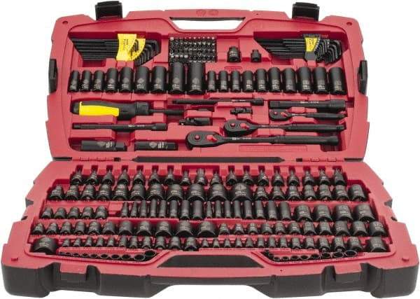 Stanley - 229 Piece Mechanic's Tool Set - Comes in Blow Mold Box - Americas Tooling