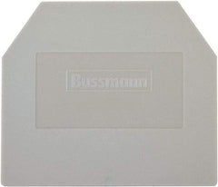 Cooper Bussmann - 1.9" High x 1.8" Long, Terminal Block End Cover - Use with DP100 Series Terminal Blocks - Americas Tooling