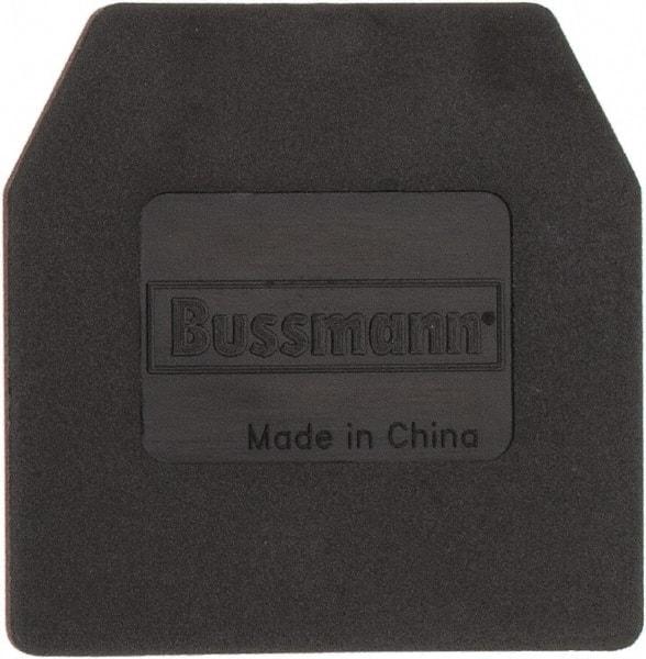 Cooper Bussmann - 1.6" High x 1.2" Long, Terminal Block End Cover - Use with DM50-LK Terminal Blocks - Americas Tooling