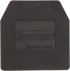 Cooper Bussmann - 1.2" High x 0.8" Long, Terminal Block End Cover - Use with DM30-LK Terminal Blocks - Americas Tooling