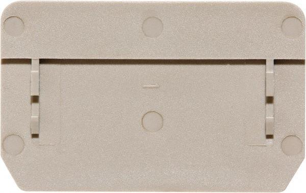 Cooper Bussmann - 2" High x 1.8" Long, Terminal Block Partition Plate - Use with DP100 Series Terminal Blocks - Americas Tooling