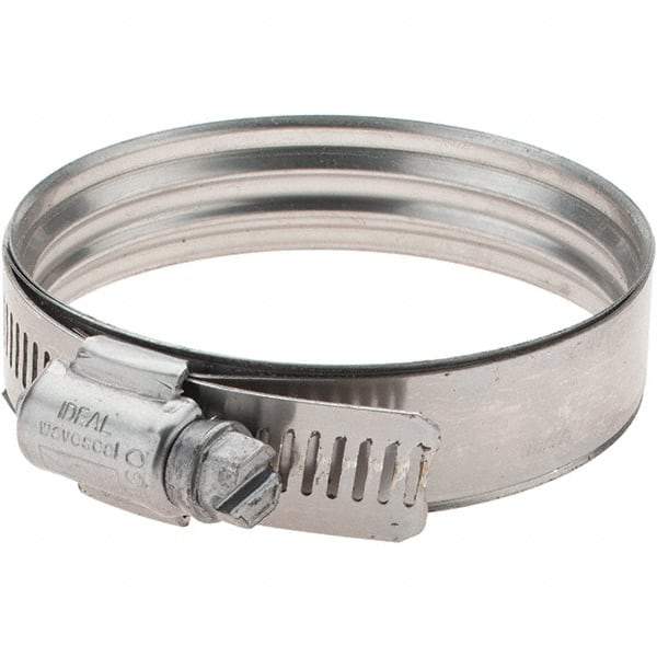 IDEAL TRIDON - SAE Size 40, 46 to 71mm Diam, Stainless Steel 360° Worm Drive Clamp - Americas Tooling