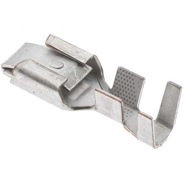 Import - Noninsulated Female Tab Terminal - Push In Connection, 12 to 10 AWG Compatible - Americas Tooling