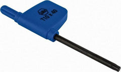 Iscar - T10 Torx Drive, Key for Indexable Threading and Toolholder - Compatible with Insert Screws - Americas Tooling